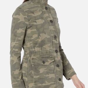 Lucky Brand Women's Camo Utility Jacket - Olive Green